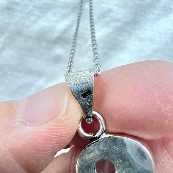 925 * FLAW* Rose Quartz + Howlite + Amazonite Necklace Pendant - Picture 8 of 9